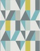 Kravet Wallcovering NUEVO WP MARINE/MIDNIGHT/KIWI