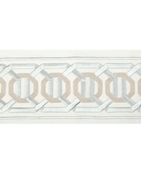 OCTAGON WIDE TAPE T30841 11 SILVER by  Kravet Trim 