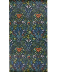 AMAZON W0098/03 CAC NAVY by  Clarke and Clarke Wallpaper 