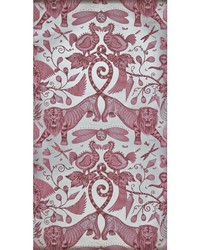 EXTINCT W0100/03 CAC MAGENTA by  Clarke and Clarke Wallpaper 