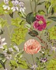 Clarke and Clarke Wallpaper PASSIFLORA MULBERRY/GILVER WP
