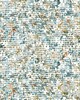 Clarke and Clarke Wallpaper SCINTILLA TEAL/SPICE WP