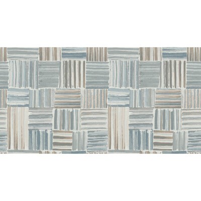 Kravet Wallcovering PALENQUE W3630 52 MISSONI HOME WALLCOVERINGS 03 W3630.52 Blue VINYL ON NON WOVEN - 100% Modern Geometric Designs 