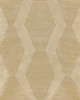 Kravet Wallcovering CHAINLINK EMB SISAL GOLD