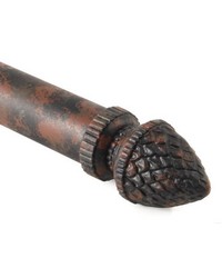 Pinon Finial Russet by   