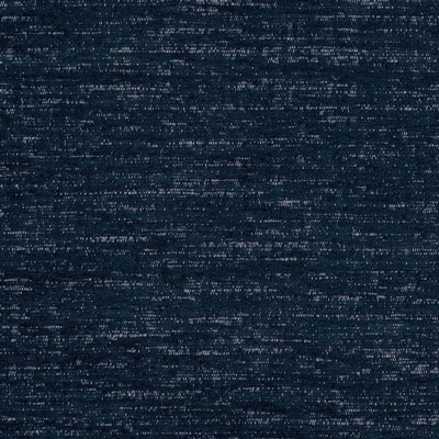 Magnolia Fabrics Insideout Sayra Midnight 10511 Blue Poly  Blend Fire Rated Fabric Patterned Chenille  CA 117  NFPA 260  Solid Outdoor  Fabric