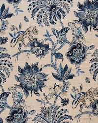 Meow Indigo by  Magnolia Fabrics  