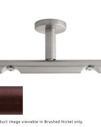 H-Rail Double Ceiling Bracket Oil Rubbed Bronze by  Aria Metal 