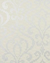 Venus Pewter Metallic Mini Damask by   