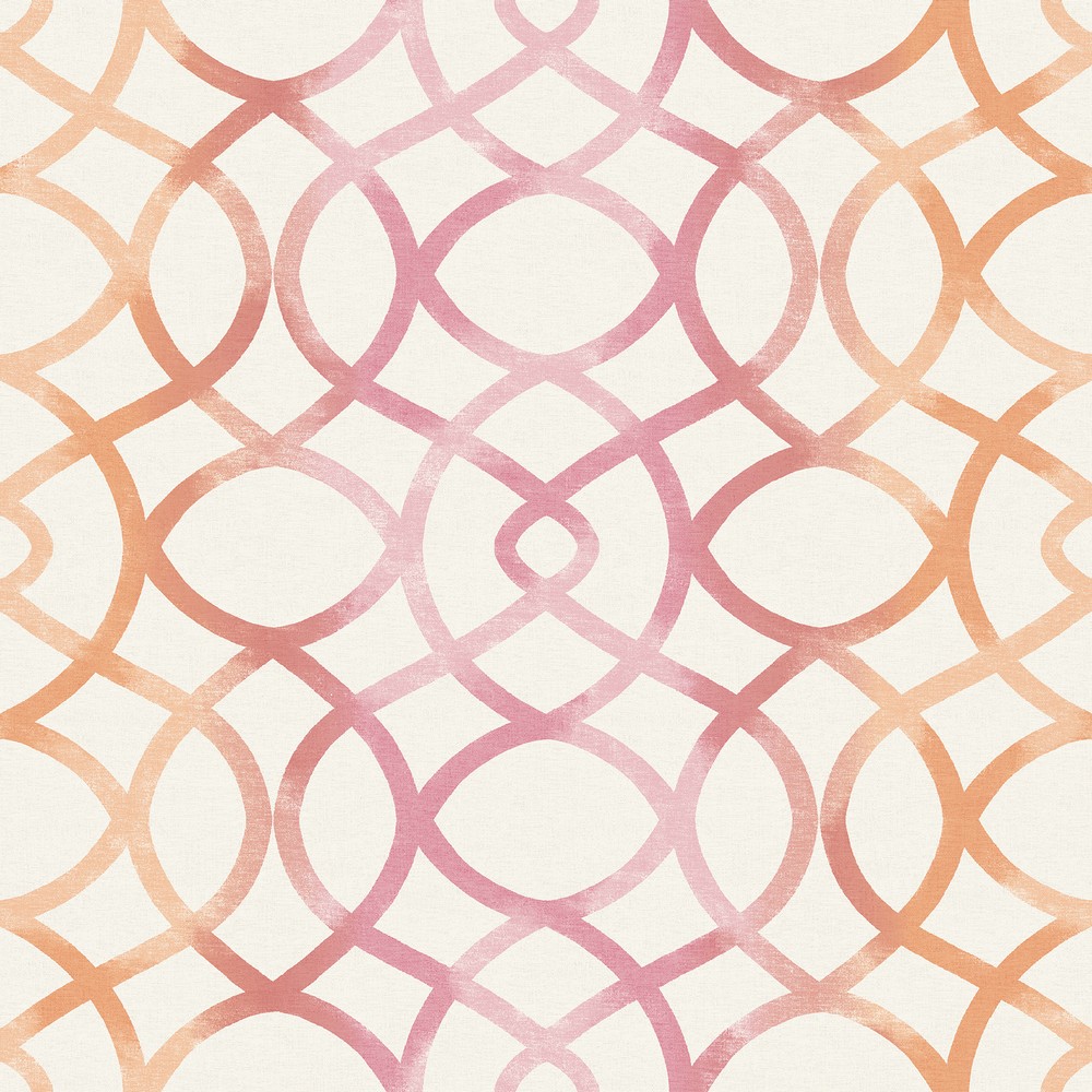 Brewster Wallcovering Twister Pink Trellis Wallpaper Wallpaper