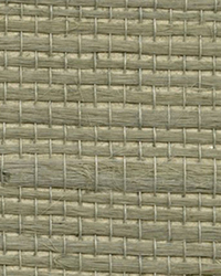 Qiantang Grey Grasscloth Wallpaper by   