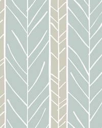 Lottie Slate Stripe Wallpaper by   