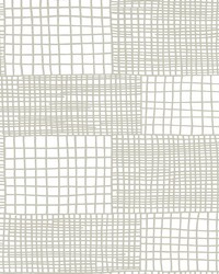 Maxwell Grey Geometric Wallpaper by   