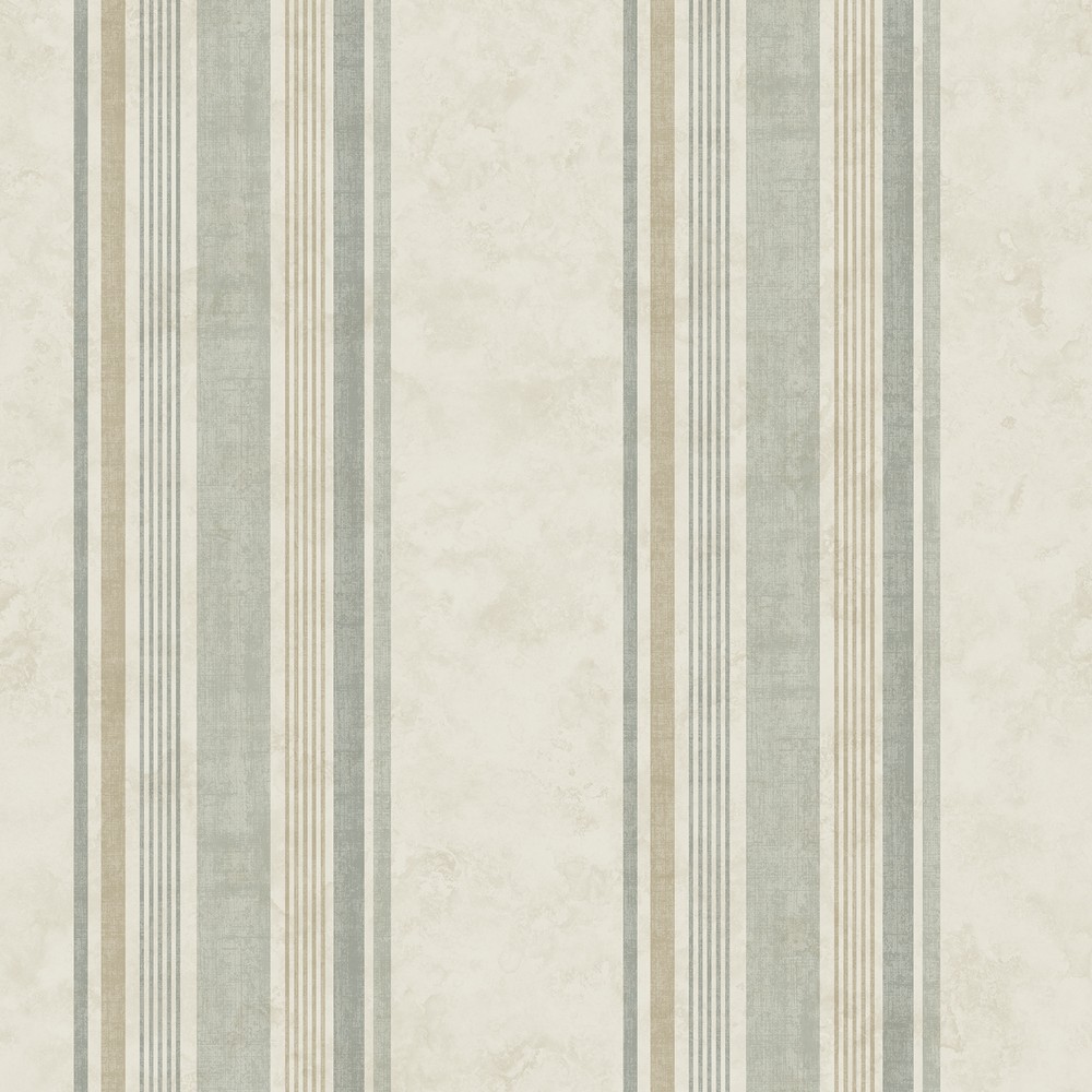 Brewster Wallcovering Hamilton Green Stripe Wallpaper Wallpaper