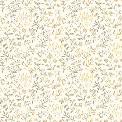 Tarragon Honey Dainty Meadow Wallpaper 3125-72354 Kinfolk 3125-72354 Sure Strip Flower Wallpaper 
