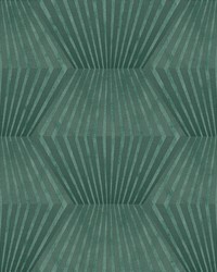 Lehnmann Teal Geo Wallpaper 4082-382041 by   