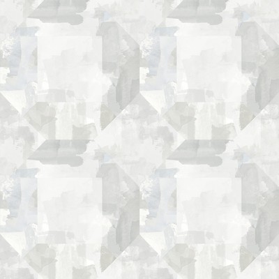 Perrin Light Grey Gem Geometric Wallpaper 4121-26944 Mylos 4121-26944 Grey Non Woven Modern Geometric Designs Watercolor and Abstract 