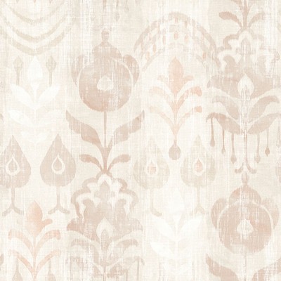 Pavord Pink Floral Shibori Wallpaper 4122-27014 Terrace 4122-27014 Pink Non Woven Ethnic and Global Novelty Prints 