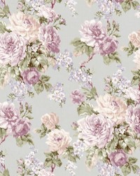 Laycie Lavender Ikat Floral by  Brewster Wallcovering 