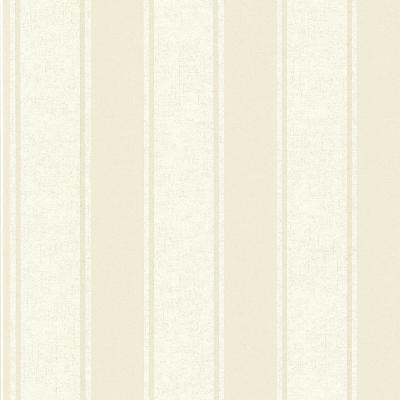 Brewster Wallcovering Steuben Cream Turf Stripe Wallpaper