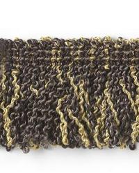 Elgar Loop Fringe Charcoal by  Stout Trim 