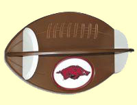 Arkansas Football Shelf