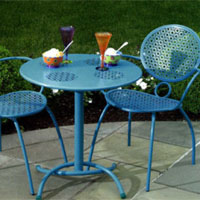 Outdoor space bistro set