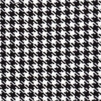 Black and white houndstooth